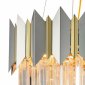 Подвесная люстра Natali Kovaltseva Queen QUEEN 79006/6C BRASS SILVER