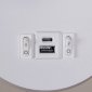 Настенный светодиодный светильник Reluce 86203-9.2-001KT LED12W+USB WT