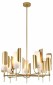 Люстра на штанге Indigo Impero 11048/7R Gold