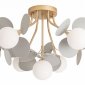 Потолочная люстра Arte Lamp Peacock A1369PL-7GY