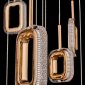 Подвесная люстра Theona LE7701/19 Gold