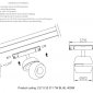 Трековый светодиодный светильник для магнитного шинопровода Crystal Lux Space CLT 0.33 011 7W BL-BL 4000K