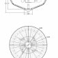 Потолочная люстра Maytoni Facet MOD094CL-04G