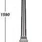 Наземный фонарь CAIOR 1 81511/18 Bl