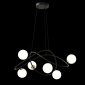 Подвесная люстра DeLight Collection P0691 P0691-6A black