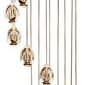 Подвесной светильник DeLight Collection Terrene MD13003023-18A gold