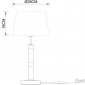 Интерьерная настольная лампа Arte Lamp Robert A5066LT-1BK