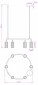 Подвесная люстра Moderli Cora V11603-6P