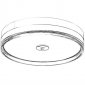 Настенно-потолочный светодиодный светильник Sonex Mitra Eterna 7727/76L