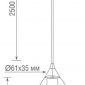 Подвесной светильник Tango S111055.1StBlack