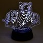 Светильник декоративный  ULI-M508 RGB/3AA TIGER FAMILY/BLACK