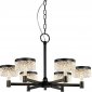 Подвесная люстра DeLight Collection Diamond cut MD21020075-6A matt black