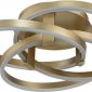 Потолочный светодиодный светильник Indigo Pleiade 14002/3C Gold V000003L