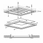 Накладной светильник Jazzway  PPL 595/U Opal 40w 6500K IP40