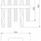 Накладной светильник Bogates Hollis 367/2
