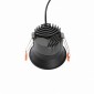 Встраиваемый светильник iLedex Technical Mars DIM 212-12W-D95-3000K-24DG-BK