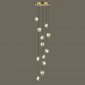 Подвесной светильник MD24001033 MD24001033-12A gold/clear
