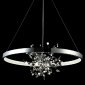 Подвесная люстра Crystal Lux GARDEN SPLED+4 D800 CHROME