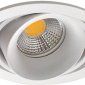 Точечный светильник Lumme DL18615/01WW-R White/Black
