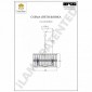 Подвесная люстра iLamp Form 6122-420 BR