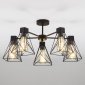 Потолочная люстра Eurosvet Trappola 70107/5 черный