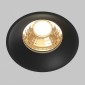 Точечный светильник Maytoni Round DL058-12W2.7K-TRS-B