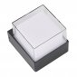Уличный настенный светодиодный светильник Uniel ULU-P25A-5W/4000K IP65 Black UL-00010517