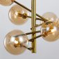 Потолочная люстра DeLight Collection Globe Mobile MX19009070-6B gold