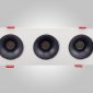 Точечный светильник AM480-3 BK+WH 23,1W