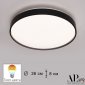 Потолочный светильник APL LED Toscana 3315.XM302-1-374/24W/3K Black