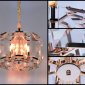 Подвесная люстра Harlow Crystal BRCH9030-8-G