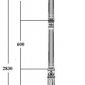 Наземный фонарь Oasis_Light GLOBO L 88210L/E7 Bl