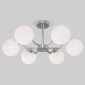 Подвесная люстра Eurosvet Frost 70154/6 хром