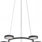Подвесная светодиодная люстра Crystal Lux CLT 027C6 D700 BL