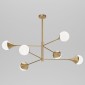 Подвесная люстра Eurosvet Calyx 60168/6 латунь