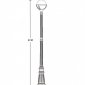 Наземный фонарь Oasis Light 88109 Bl