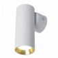 Светильник Feron ML1015 настенный под лампу GU10, белый + золото 51384