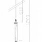 Подвесной светодиодный светильник Freya Telescope FR5168PL-L3CH