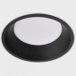 Встраиваемый светильник Italline  IT06-6013 black 3000K