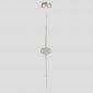 Светильник подвесной Crystal Lux GLASS SP3W LED CHROME