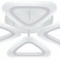Потолочная светодиодная люстра Escada Candy 10300/4LED BL