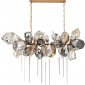Подвесная люстра DeLight Collection Britannica 8898P/BS gold/smoky