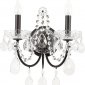 Бра Crystal Lux Odelis AP2 Brown