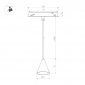 Трековый светодиодный светильник Arlight Mag-Orient-Cone-Hang-7W Day4000 036391