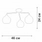 Потолочная люстра  V3096-9/3PL