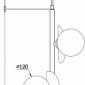 Подвесной светильник Sepia FR5391PL-03CFL