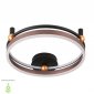 Потолочный светодиодный светильник Crystal Lux Fernando PL48W Led Coffee/Black