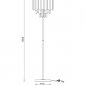 Торшер Ophelia LE3058/1F CH