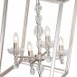 Подвесная люстра Lucia Tucci Inessa 3850.4 Silver