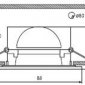 Точечные светильники Kanlux TOSA CT-DS87-SN 4697